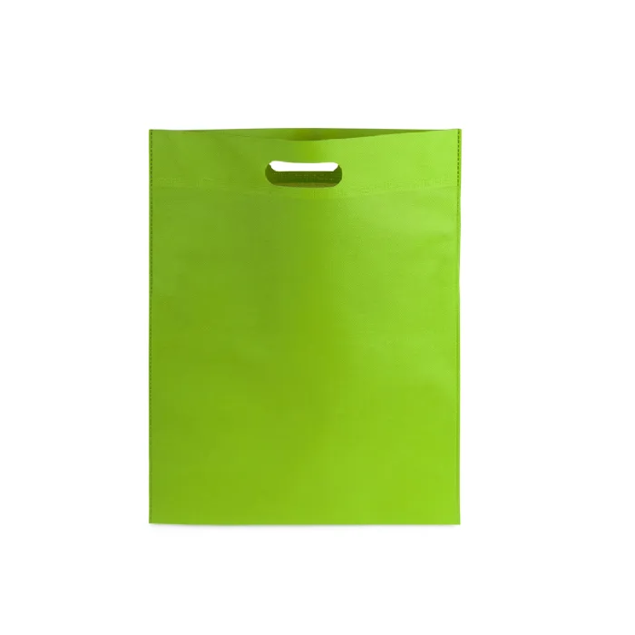 Bolsas de notex troqueladas de color verde