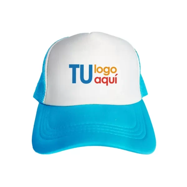 Gorros publicitarios con logo sublimado a full color