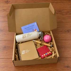Kit de bienvenida personalizado ecologico