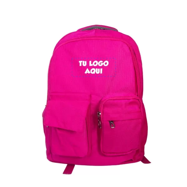 Mochila publicitaria modelo color solido
