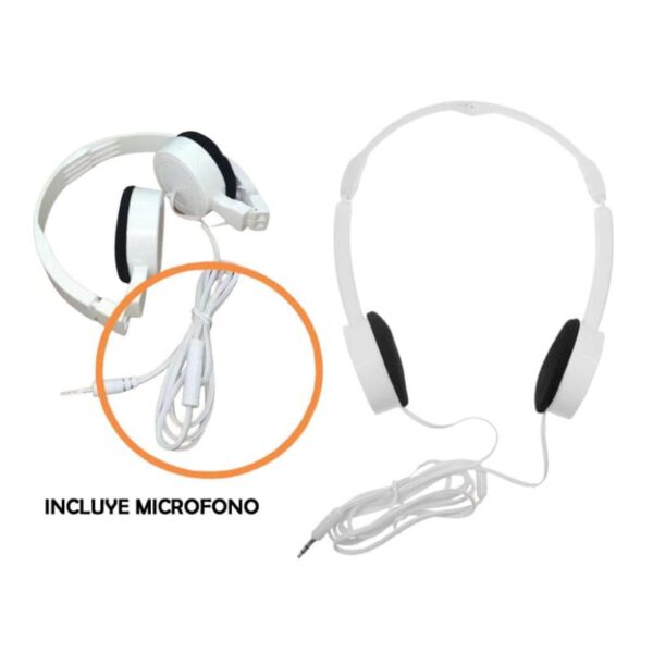 Audifonos con microfono plegable personalizado - Imagen 2