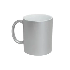 Taza de color plata de 11 Oz. Código SU00134