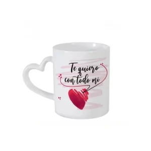 Taza con asa corazón de 11 Oz. Código SU00122