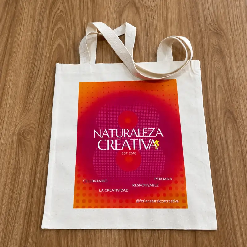 Bolsas de lona perosnalizado modelo plana