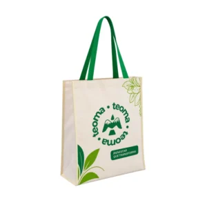 Bolsa rectangular confeccionada en Tocuyo Lona Sublimable