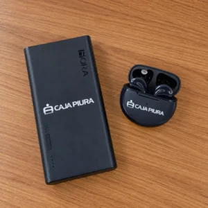 Kit Tecnológico power bank y auriculares